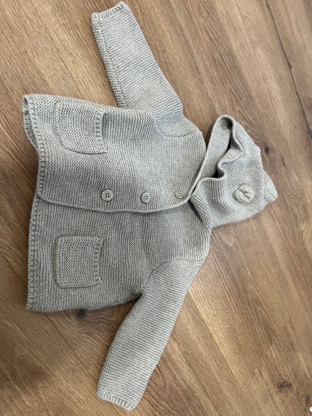 GAP Knit Hooded Sweater with Pockets